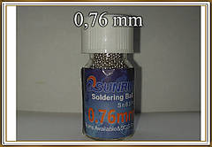 Паяльні кульки BGA 0,76 мм (12500шт)