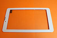 Тачскрин(сенсорный экран) для планшета белый с рамкой Bravis NB74 QX20150831 HK70DR2459-V01 тип 2