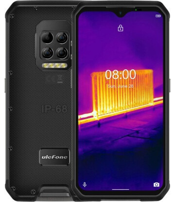 Смартфон UleFone Armor 9 8/128GB Black, IP69K, 6600 mAh, 48+8+5/8Мп, 2sim, екран 6.3" IPS, 8 ядра, NFC