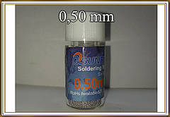 Паяльні кульки BGA 0,5 мм (12500шт)