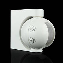 Датчик руху інфрачервоний BIOM IRM-04W max 1200Вт 180° IP20, настінний, білий, фото 6