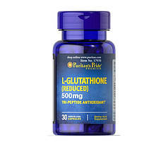 L-глутатіон Puritan's Pride L-Glutathione (Reduced) 500 mg (30 caps), фото 4