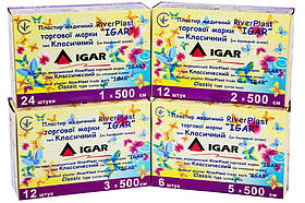 Пластир медичний RiverPlast IGAR Класичний (на бавовняній основі) 1 см × 500 см