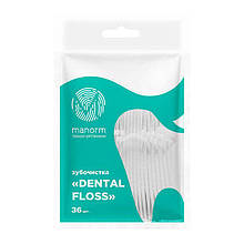 Зубонитка Manorm Dental Floss упаковка 36 штук