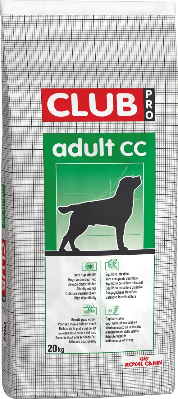Royal Canin Club Pro Adult CC (Роял Канін Клуб Про Едалт СС) сухий корм для собак з помірною активністю