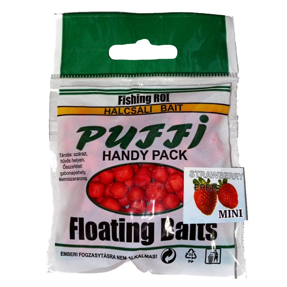 Повітряне тісто/Пенотесто/(кук) Fishing ROI Puffi Полуниця, фото 1