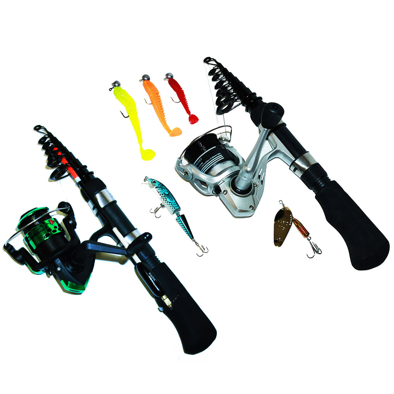 Вудка + спінінг | Рибальський набір Kalipso у зборі