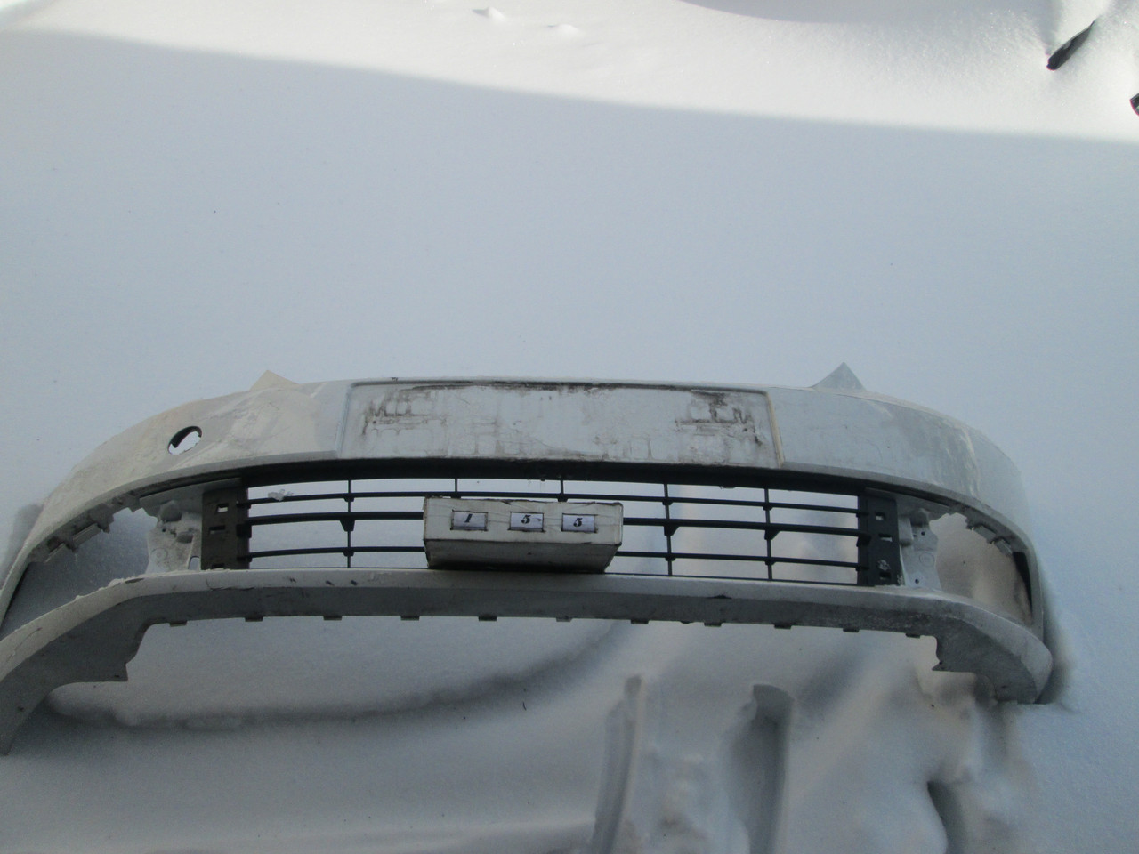 No155 Б/в Бампер передній 6v0807221 для Skoda Fabia III 2015-, фото 1