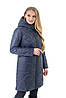 Весняна жіноча куртка з капюшоном розміри 44. 46.58. 60., фото 3