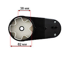 Кермовий редуктор дитячого електромобіля Bambi 380 6V 5 пелюсток 7500RPM, фото 6