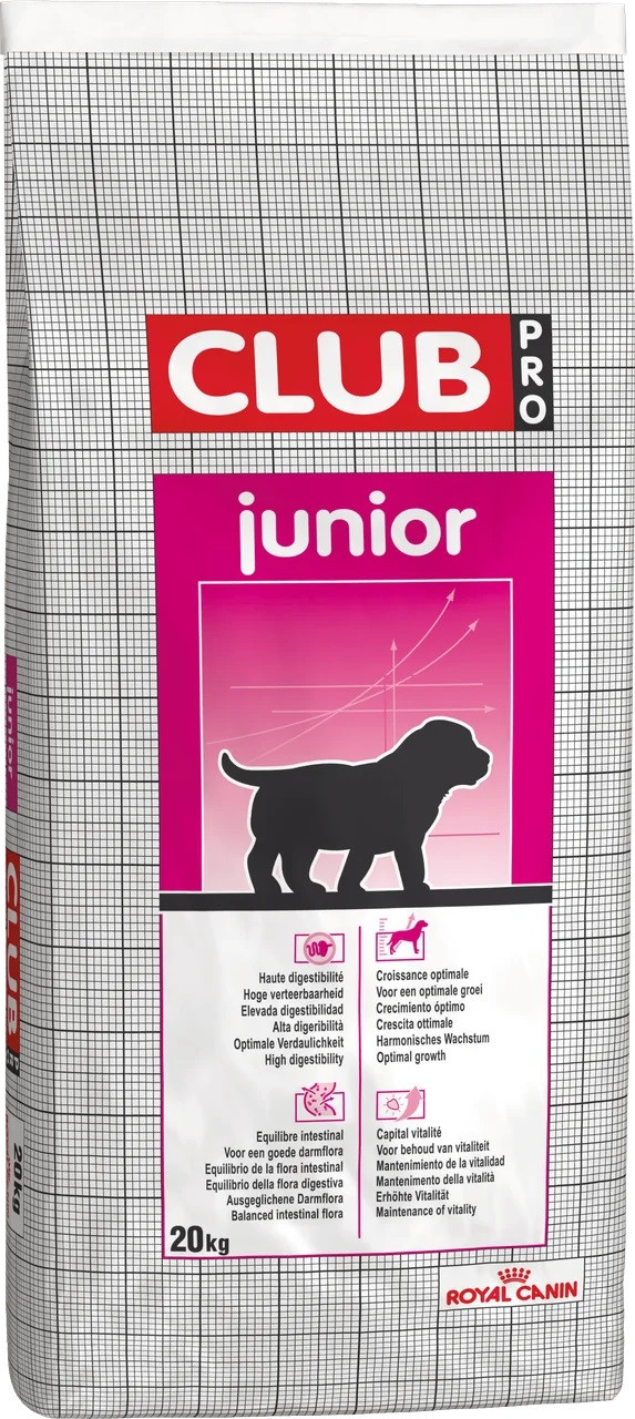 Royal Canin Club Pro Junior (Роял Канін Клуб Про Джуніор) сухий корм для цуценят від 2 до 12 місяців