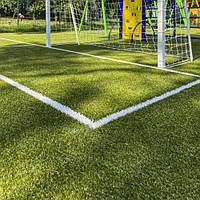 Укладка искусственной травы на детском футбольном поле в детском саду, Бориспольская 28/1, 293 кв. м.
