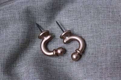 Гачки для підхватів матові. Колір рожеве золото. Код 010кр 83-014