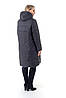 Подовжена жіноча куртка демісезонна розмір 50,52, фото 4
