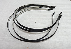 Заготівля Обруч металевий з стрічкою, чорний