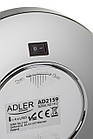 Косметичне дзеркало Adler AD 2159 з LED-підсвічуванням, 3-кратним збільшенням і хромованим корпусом, фото 6