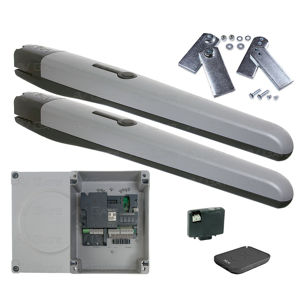 Комплект автоматики TOONA4016PKLT Nice для розпашних воріт (ширина до 6 м)