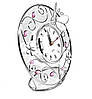 Годинник кварцевий настільний подарунок для дівчини Дзеркальний метелик Charme De Femme, фото 3