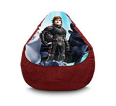 Крісло мішок "Dragon. Hiccup Haddock III" Флок