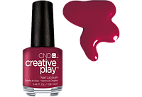 Лак для ногтей CND CreativePlay Berry Busy #460, бордовый,эмаль