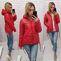 Куртка жіноча демісезонна, арт. 210, червоного кольору