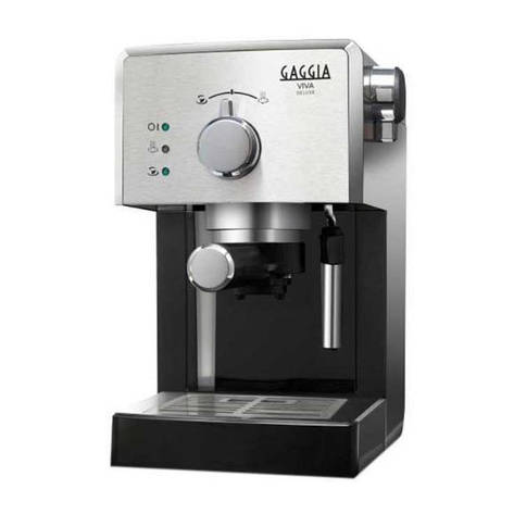 Ріжкова кавоварка еспресо Gaggia Viva Deluxe (RI8435/11), фото 2