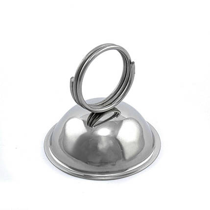 Тримач меню Кільце Підставка під меню з нержавіючої сталі, фото 1