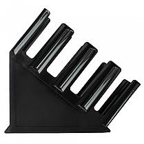 Підставка для паперових склянок на 4 осередки Барний органайзер із пластику Органайзер барний Органайзер для каф, фото 4