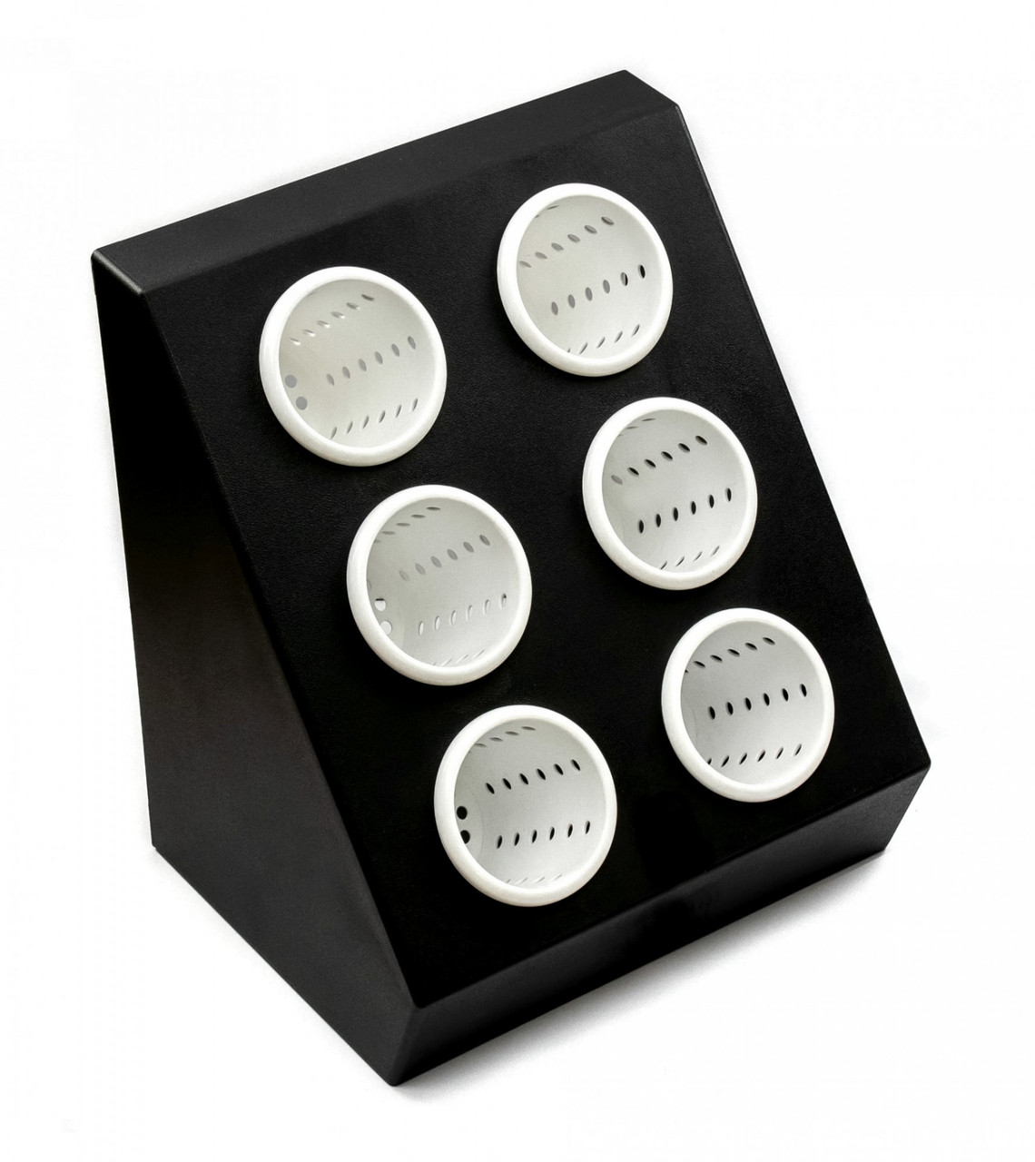 Диспенсер для столових приладів на 6 осередків Барний органайзер із пластику Органайзери для бару