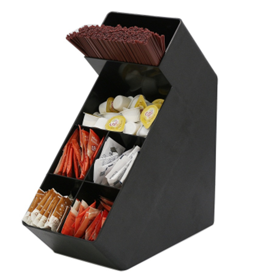 Підставка для склянок Диспенсер для інгредієнтів мішалок та трубочок Барний органайзер із пластику