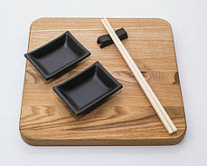 Палички для суш з меламіну бежеві глянсові багаторазові 240 мм 20шт/10 пар паличок для їжі, фото 3