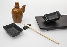 Палички для суш з меламіну бежеві глянсові багаторазові 240 мм 20шт/10 пар паличок для їжі, фото 5