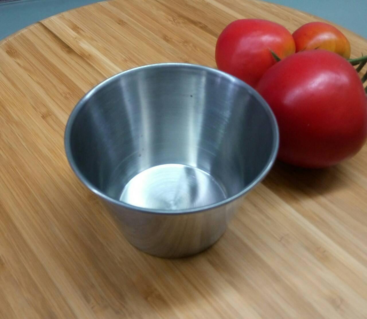 Соусник металевий 360 мл Соусники з нержавіючої сталі