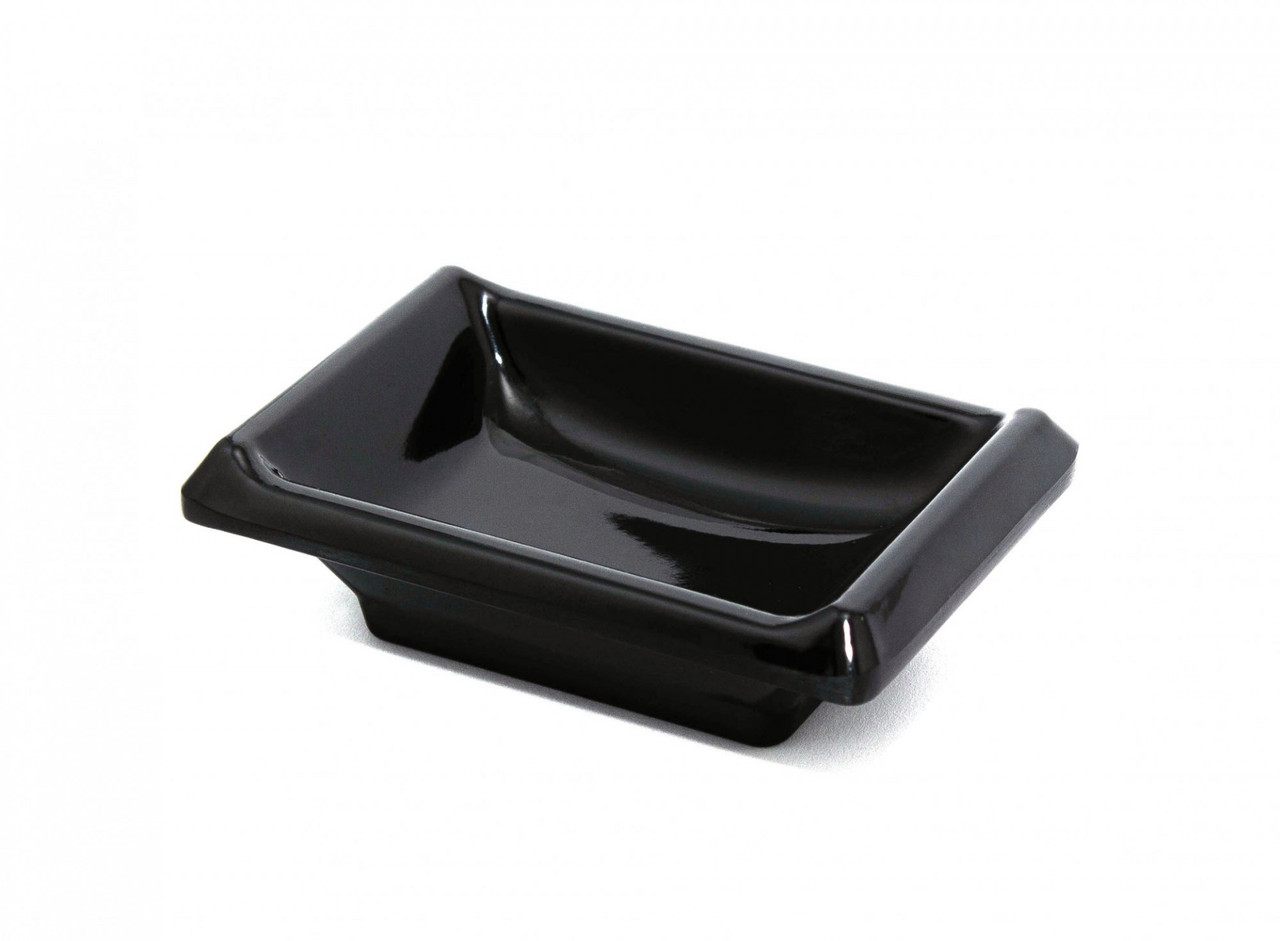 Соусники маленькі 40мл меламін 91×63×22 мм чорний Соусник для соєвого соусу Соусники маленькі