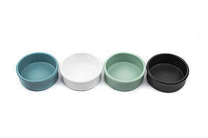 Соусник круглий з меламіну 80 мл зелений пастельно 78 × 30 мм Соусник для соєвого соусу Соусники маленькі, фото 2