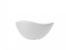 Чаша для соусу трикутна округла 20 мл з меламіну 56×56×27 мм біла, фото 2