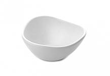 Чаша для соусу трикутна округла 20 мл з меламіну 56×56×27 мм біла, фото 4