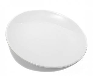 Тарілка обідня кругла 25.4 см Тарілка меламінова Посуд з меламіну Пластиковий посуд багаторазовий, фото 2