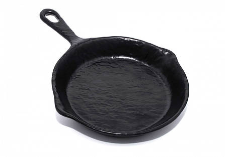 Сковорода для сервірування One Chef тарілка з меламіну 30.9*21.1*3.8 см Сковорода сервірувальна чорна, фото 1