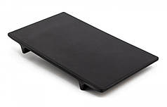 Дошка для суші 23.9 x 14.2 x 2.2 см чорна Сланцеві тарілки Сланцевий посуд Дошка для суші