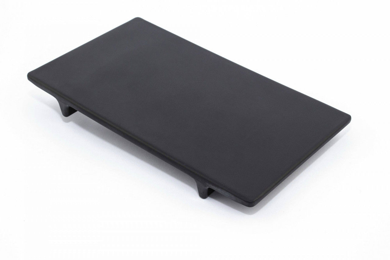 Гета з меламіну 27.1 x 17.9 x 2.3 см чорна Страви ГЕТА дошки для суші Сланцевий посуд