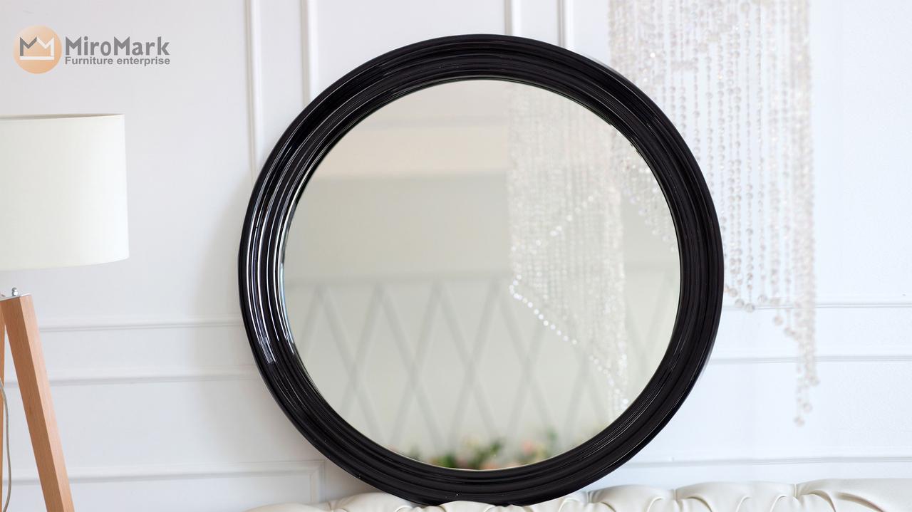 Дзеркало Mirina чорне d 74,5*см ТМ "Міро-марк"