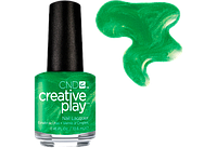 Лак для ногтей CND CreativePlay Love It Or Leaf It #430, зеленый с шимером