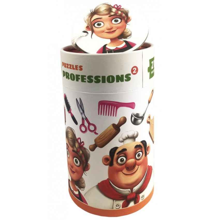 Дитячі пазли Професії 2 Puzzlika 13524, фото 1