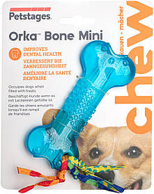 Іграшка для цуценят та малих собак Petstages Mini Orka Bone (12см)