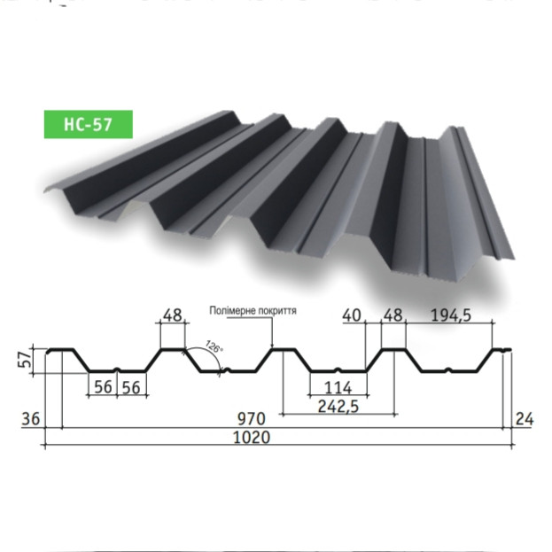 НС 57 профлист