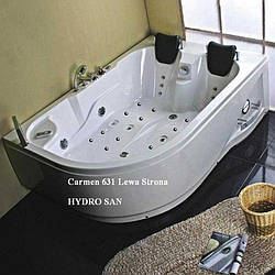 Гідромасажна ванна Hydrosan 180x120 Carmen 631 ліва
