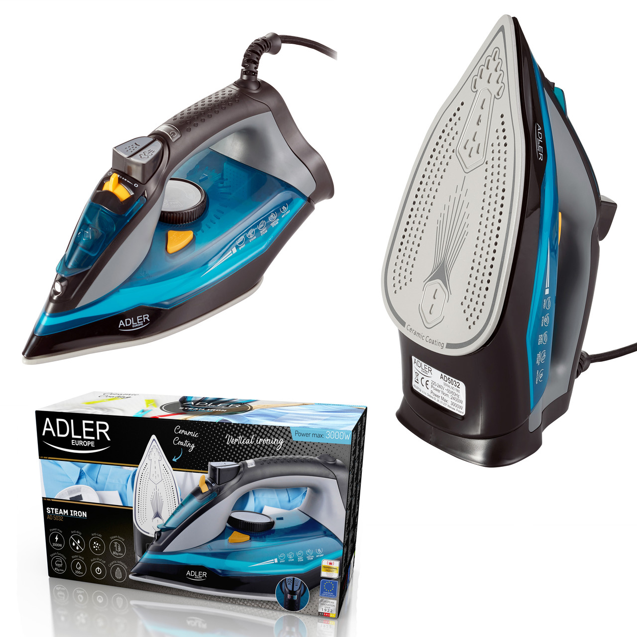Праска з пара Adler AD 5032