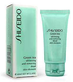 Пілінг для обличчя Shiseido "Green Tea" 60 мл. (протерміновані, до 03.23)