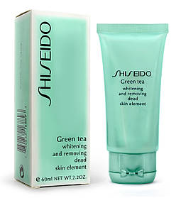 Пілінг для обличчя Shiseido "Green Tea" 60 мл. (протерміновані, до 03.23)